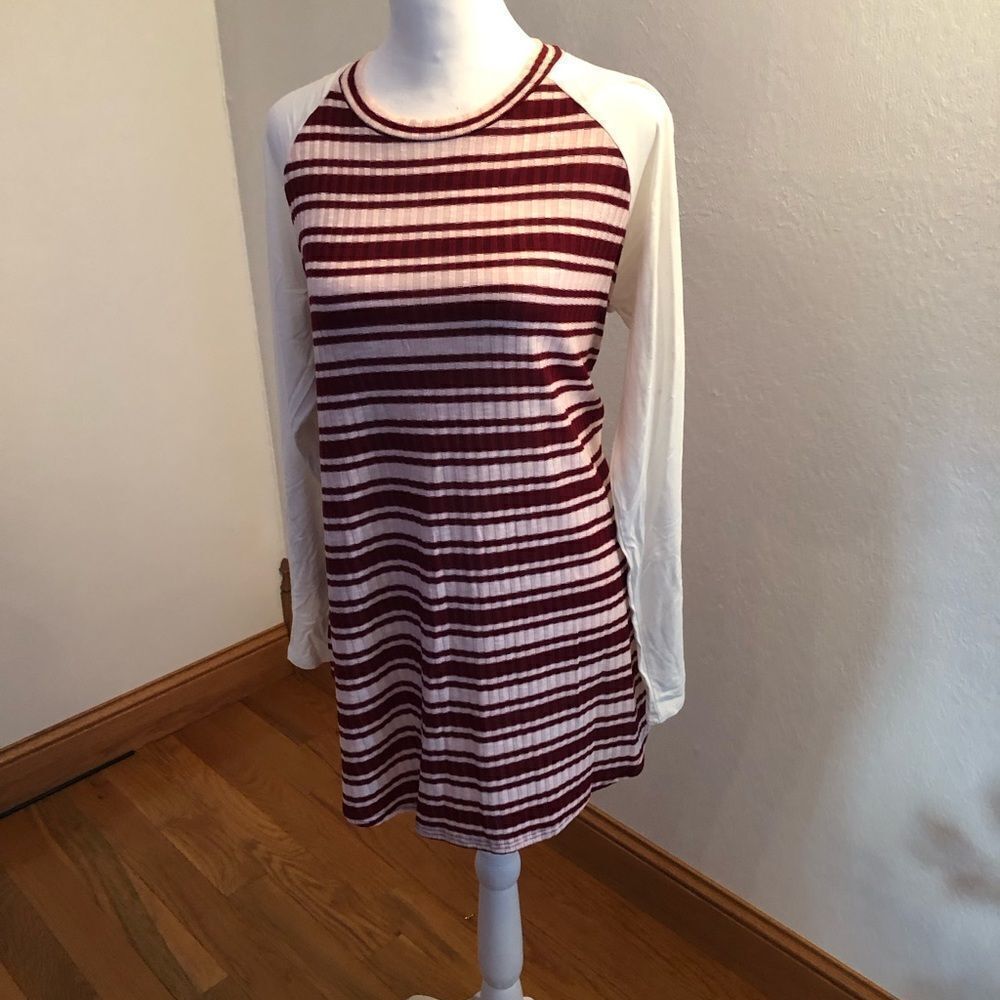 Azules long striped top